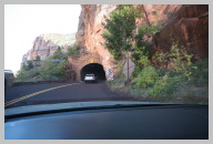 Tunnel is the only way out of Zion Canyon heading to Bryce Canyon 1.JPG
